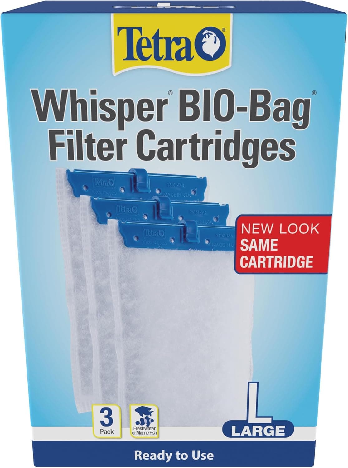 Tetra Whisper Bio-Bag Cartridges, Large, 3-pack