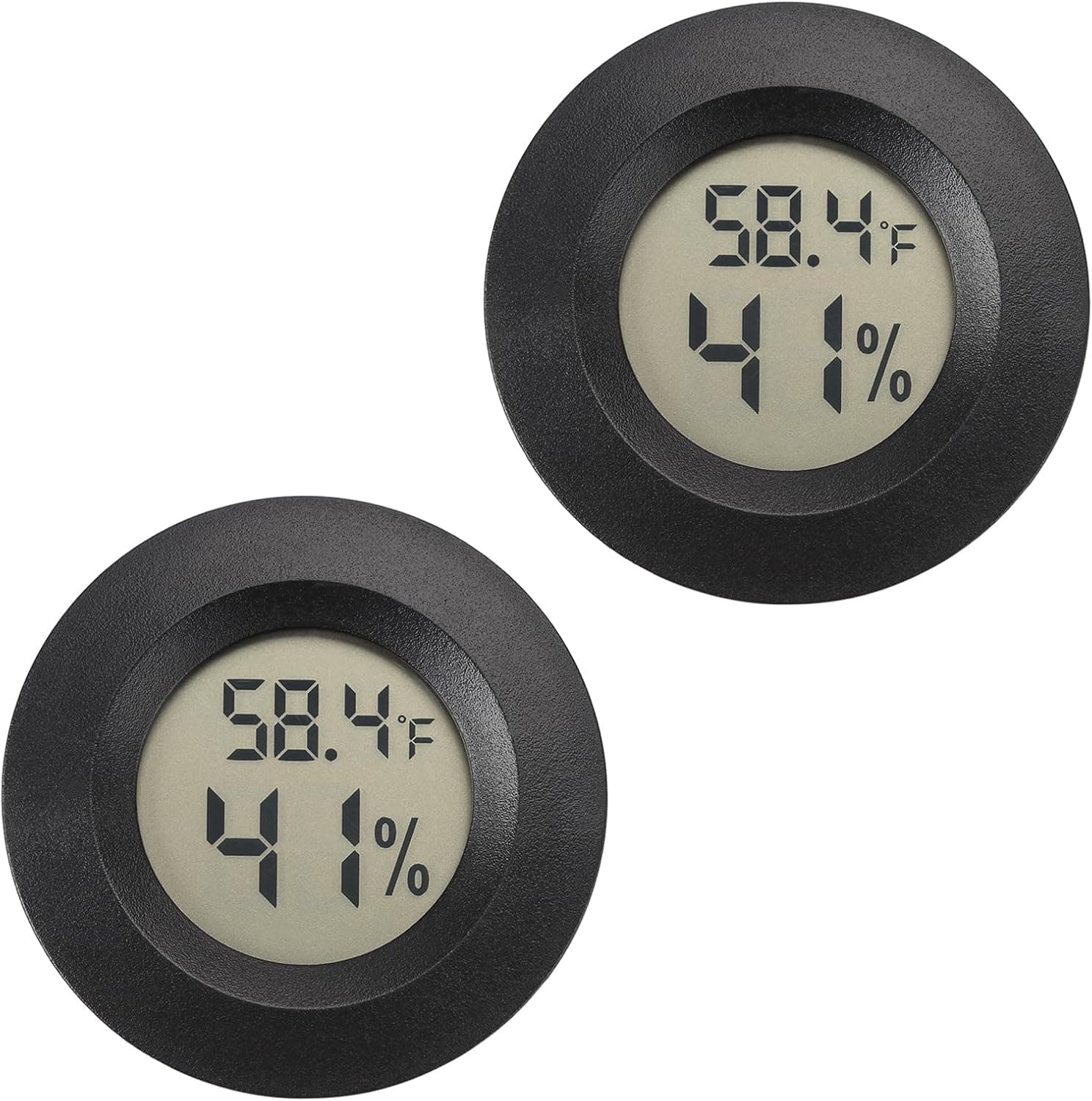 Serundo Mini Digital Hygrometer, 2-pack